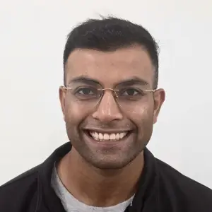 Patient smile after treatment