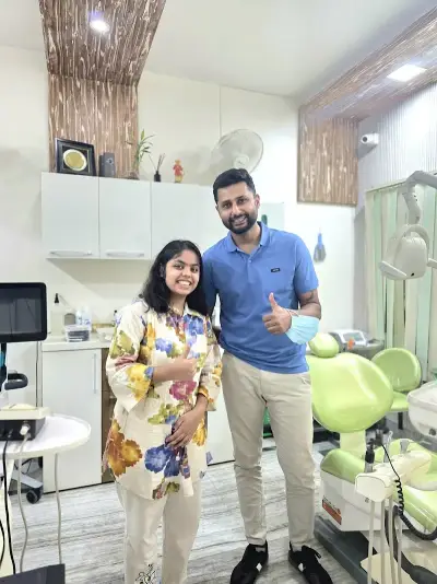 Happy patient, Genus Dental, Lucknow