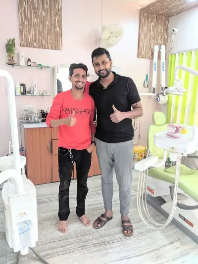 Happy patient, Genus Dental, Lucknow